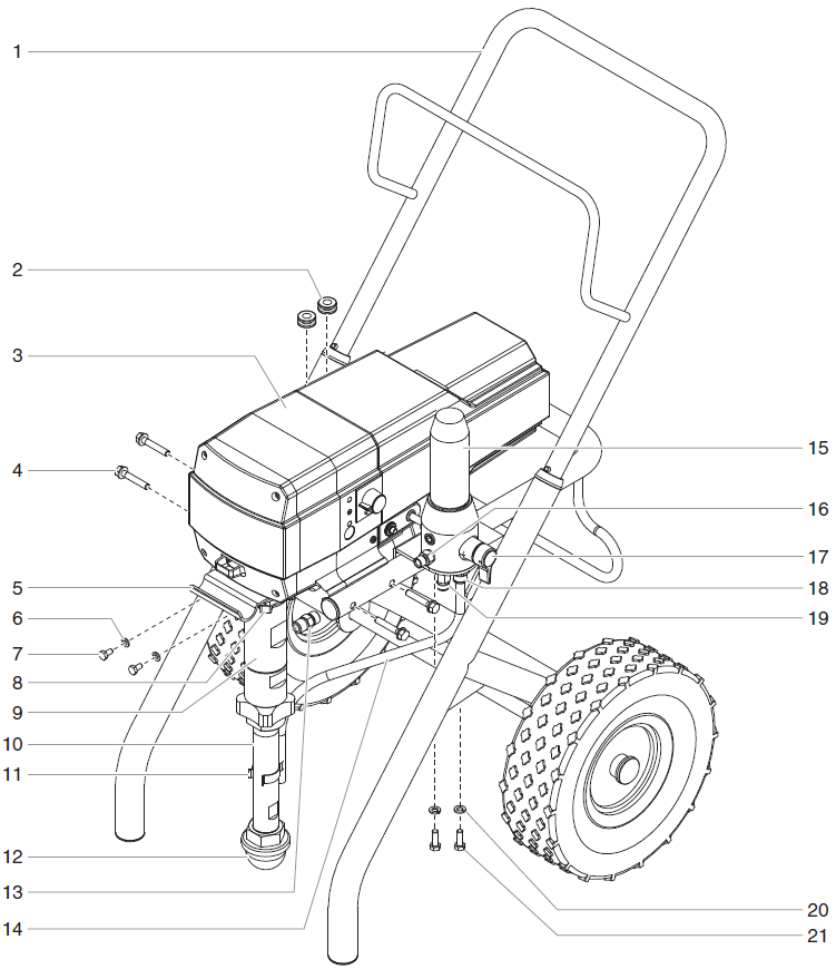 1140i Main Assembly Parts